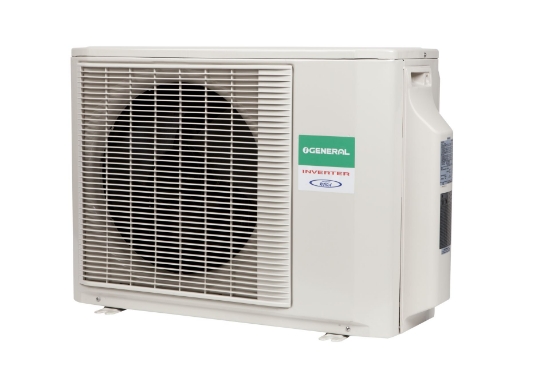 Afbeeldingen van Condensingunit warmtepomp inverter Allure B-25 HR (D) & Elan 25 2.1, 230 Volt