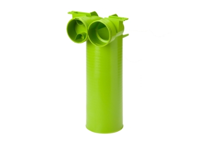 Toon details van Haakse aansluiting 2x D90 mm, inclusief 1 afdichtkap Afbeeldingen van Haakse aansluiting 2x D90 mm, inclusief 1 afdichtkap