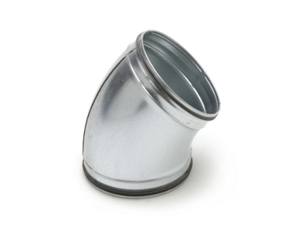 Toon details van Gladde bocht 45 graden D315 spirosafe Afbeeldingen van Gladde bocht 45 graden D315 spirosafe