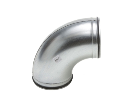 Toon details van Gladde bocht 90 graden D125 spirosafe Afbeeldingen van Gladde bocht 90 graden D125 spirosafe