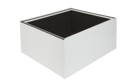 Show details for Podium/uitblaasmodule wit (RAL 9016) Elan 10, H= 300 mm Picture of Podium/uitblaasmodule wit (RAL 9016) Elan 10, H= 300 mm