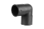 Toon details van Bocht 90 graden 20 x 20 mm, zwart Afbeeldingen van Bocht 90 graden 20 x 20 mm, zwart