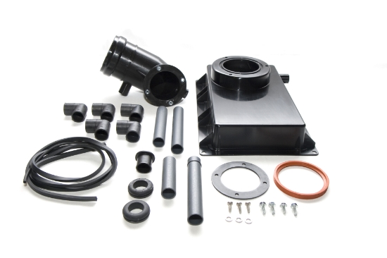 Afbeeldingen van S. rookgasverzamelkast B-10/16 HR(D), kunststof