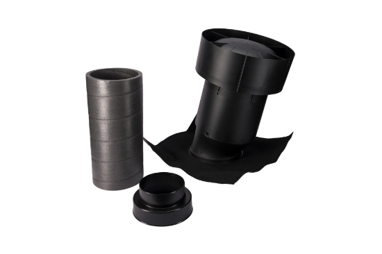 Picture of Ventus dakdoorvoer D200-180 geïsoleerd incl. Ubiflex indekdeel 15-55gr